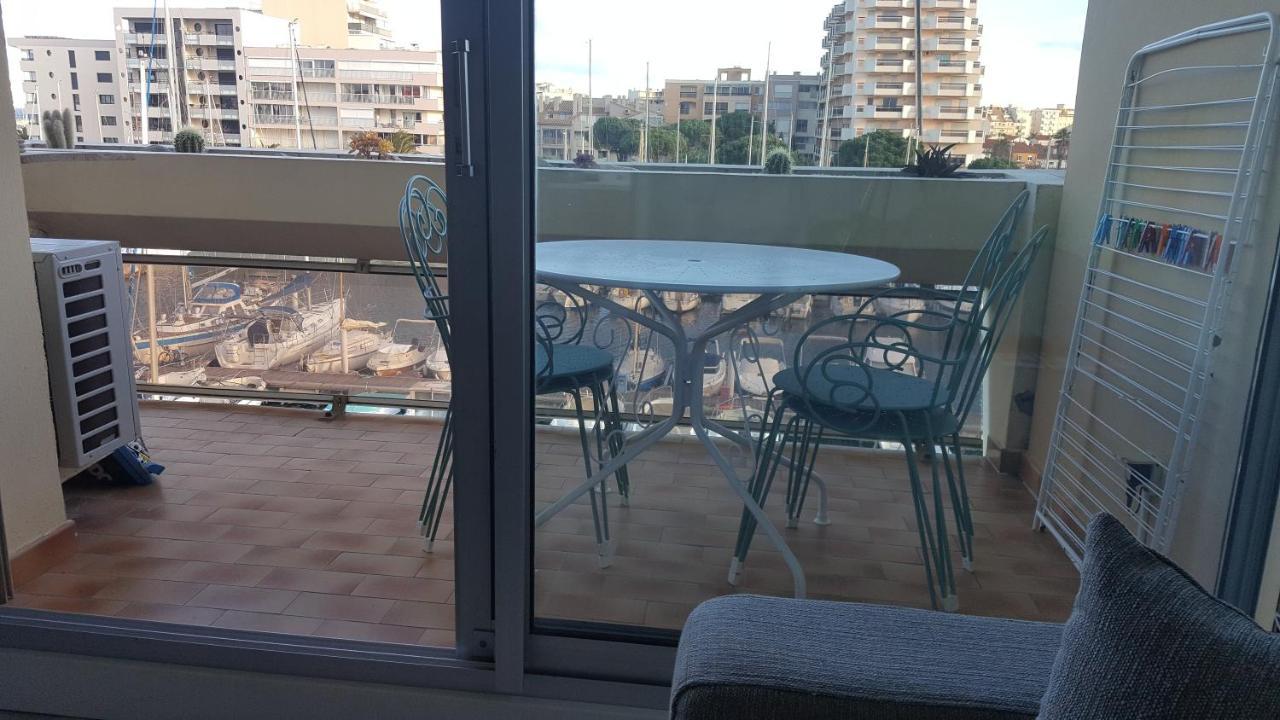 Apartament Beau T2 Au Calme Avec Parking Sublime Vue Sur Port Canet-en-Roussillon Zewnętrze zdjęcie